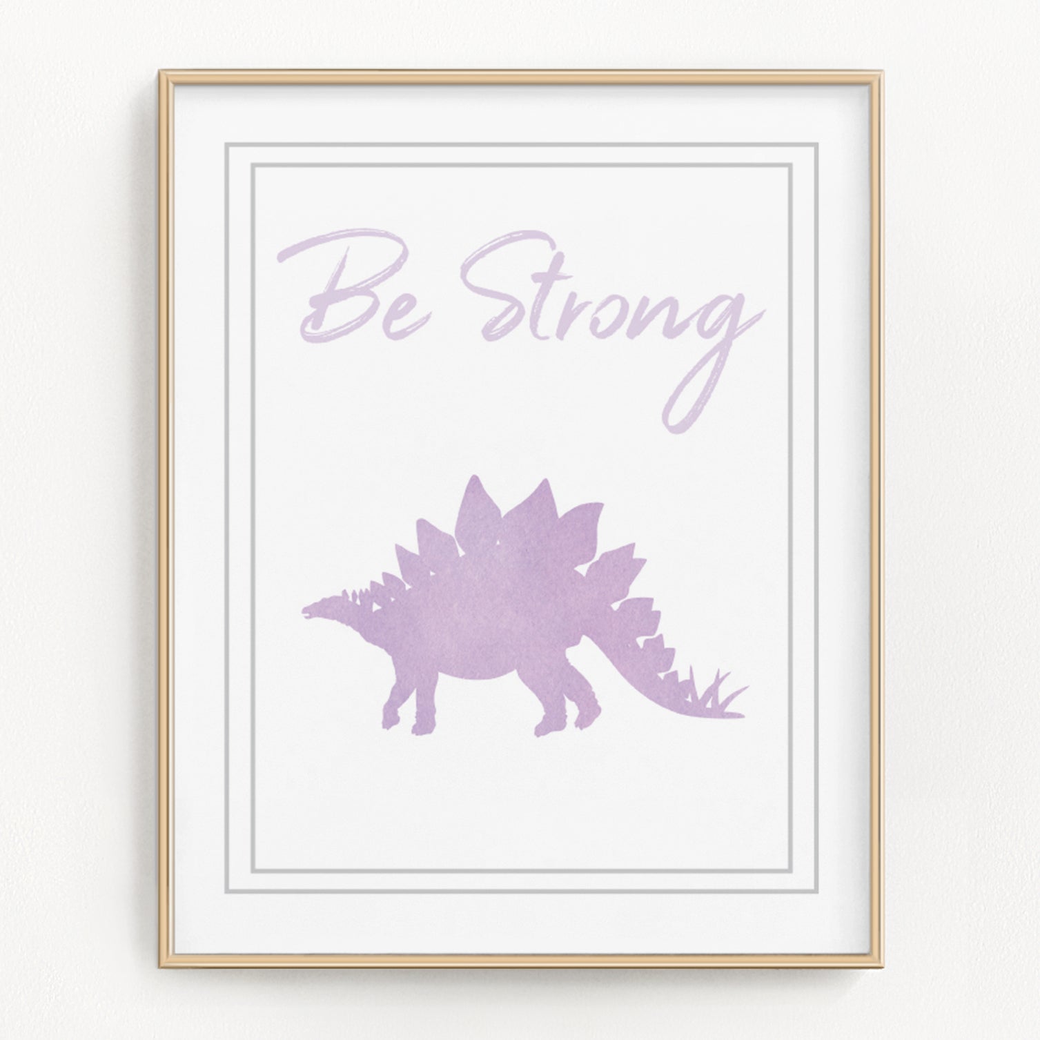 Authentic Dinosaur nursery stegosaurous silhouette, dancing dinosaur, dino art kids room, ballet, paper flower art, reverse canvas, baby shower gift