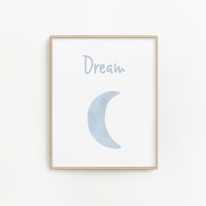 Inspirational Outer Space Art Prints (Set of 4)