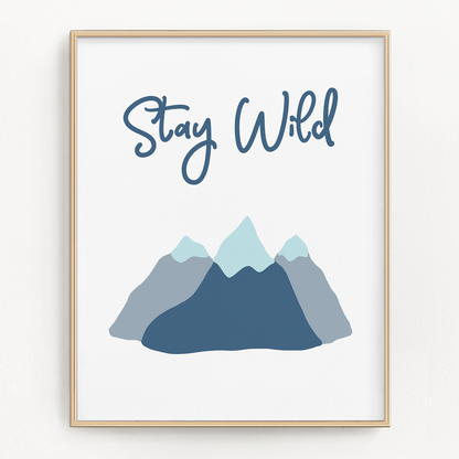 Great Outdoors Art Prints (Set of 4)