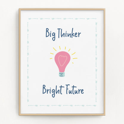 Bright Kids Science Art Prints (Set of 2)