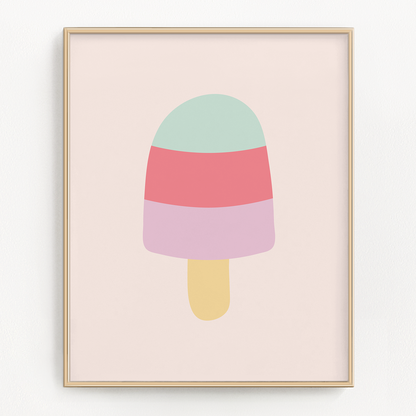 Sweet Summer Art Prints (Set of 4)