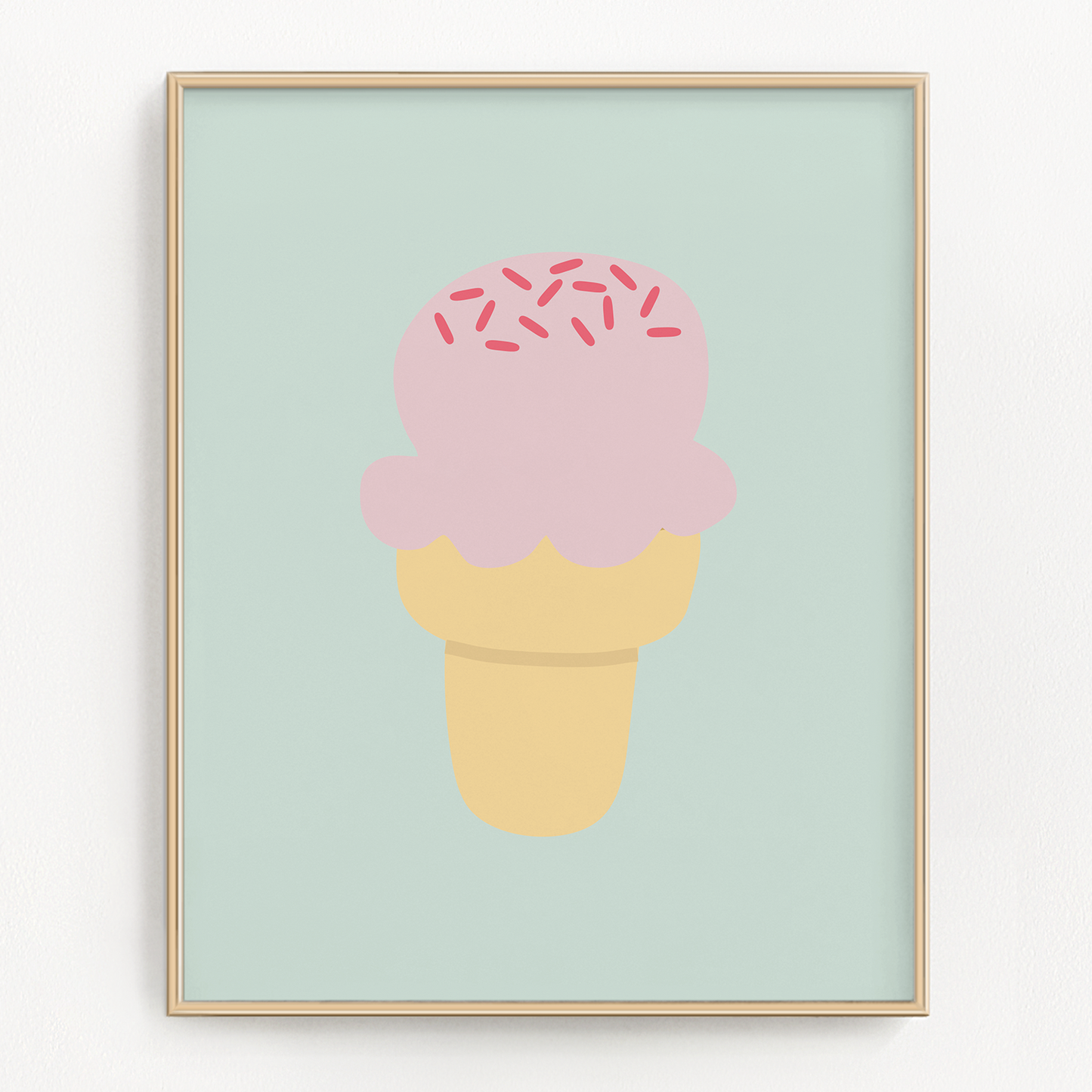 Sweet Summer Art Prints (Set of 4)